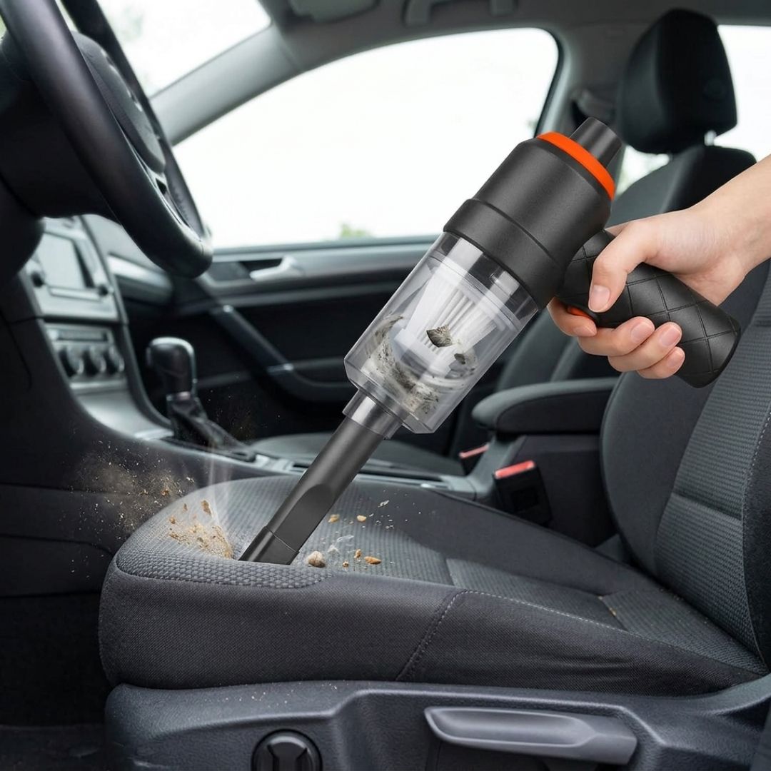 2-in-1 Wireless Handheld Vacuum Cleaner | High-Power Portable Cleaner