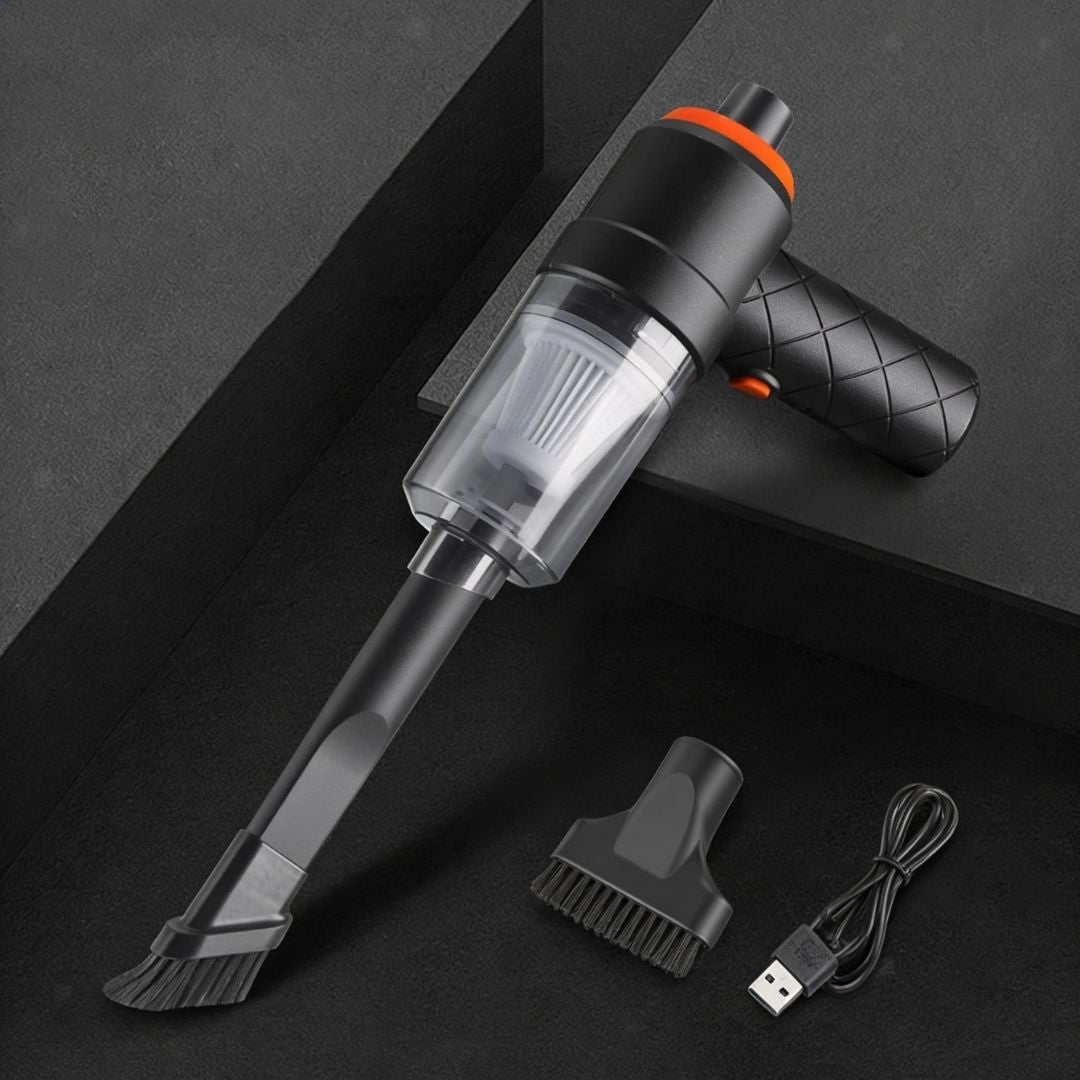 2-in-1 Wireless Handheld Vacuum Cleaner | High-Power Portable Cleaner